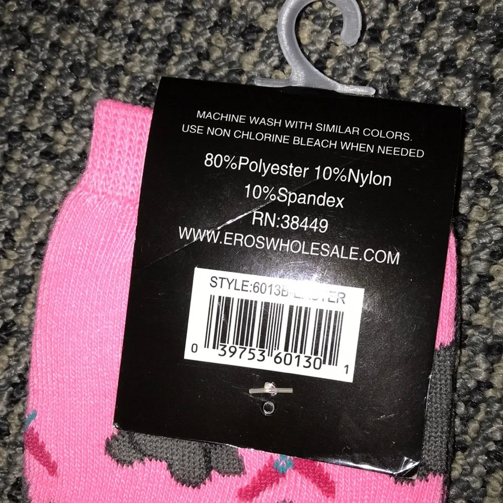 Pink Bunny Print Ladies‎ Socks - EROS